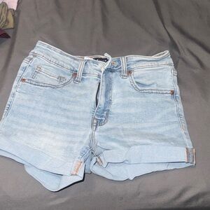 Aeropostale Light Wash Jean Shorts